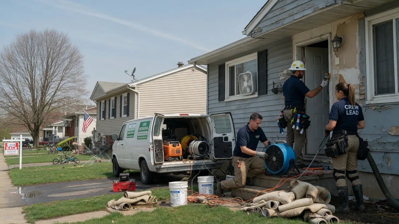 Flood Cleanup in Palo, MI near me